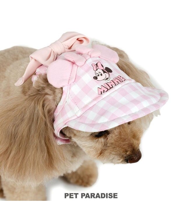 PET PARADISE ディズニー ミニーマウス なかよし キャップ 《ピンク》 小型犬 ピンク