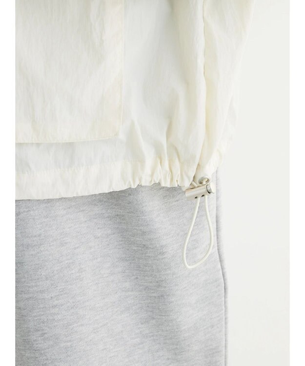 Green Parks ・ＥＬＥＮＣＡＲＥ　ＤＵＥ　スタンドナイロンブルゾン Ivory