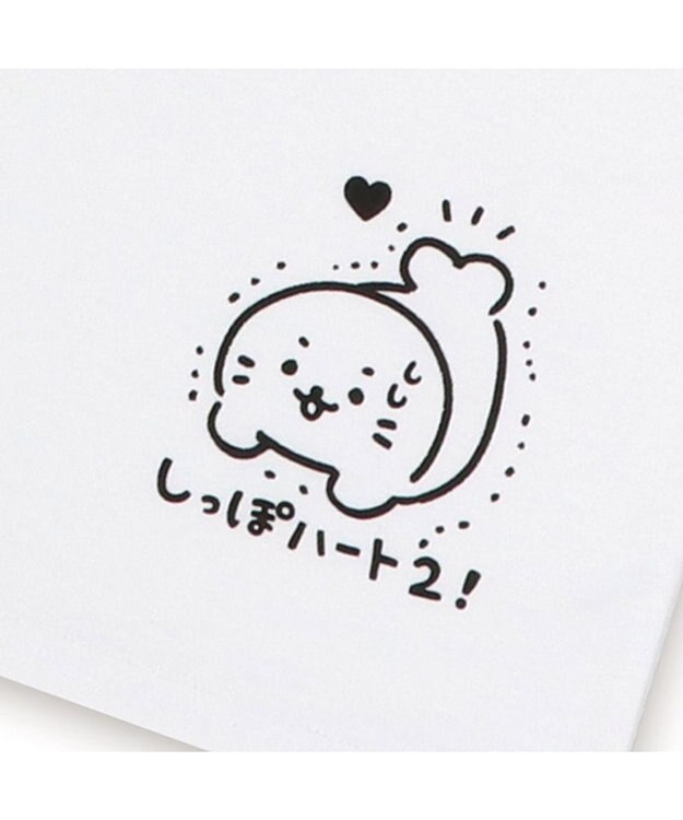 Mother garden しろたん Tシャツ 半袖 《しっぽハート》  ユニセックス 男女兼用 白~オフホワイト