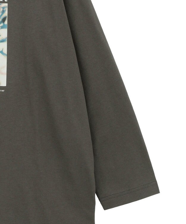 AMERICAN HOLIC BOTANICAL PHOTO ロングTシャツ/チュニック Charcoal Gray