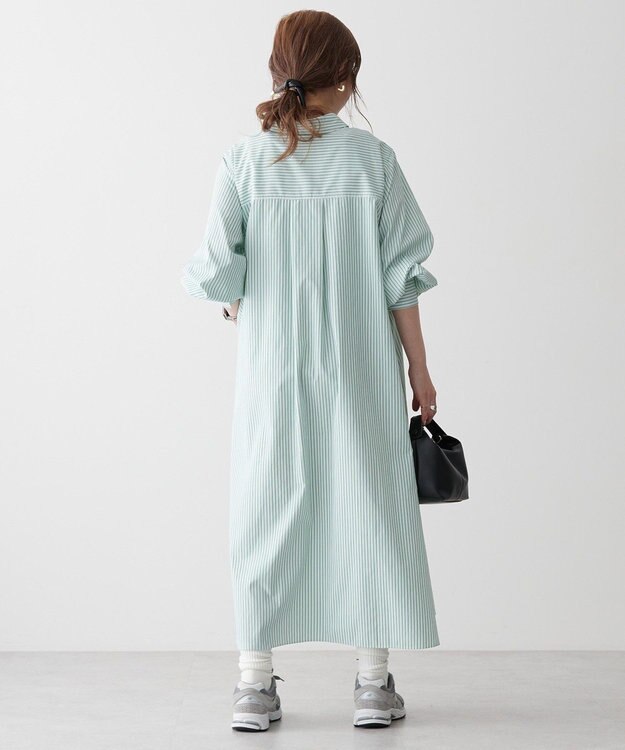 AMERICAN HOLIC シャツワンピース Green