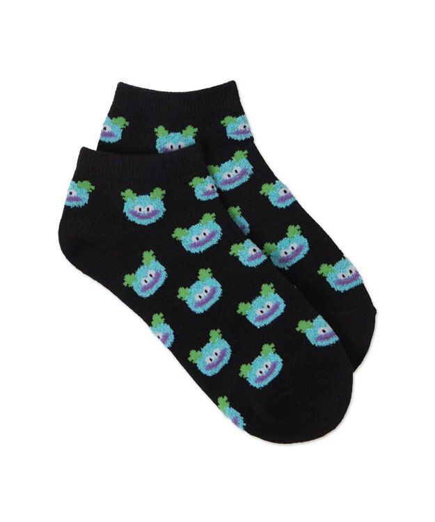 WEGO モンスター総柄ショートソックス 柄4