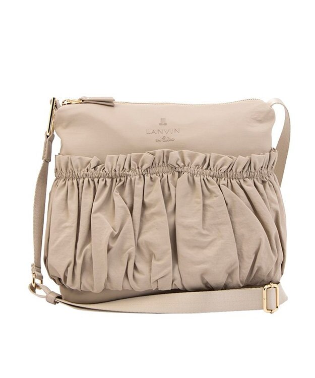 LANVIN en Bleu グラシリィ ショルダーバッグ ベージュ