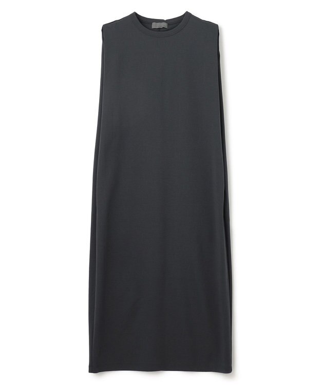 uncrave ダブルフェイスジャージー ワンピース スレート