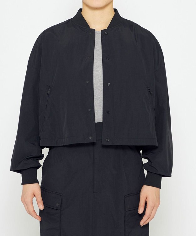 uncrave 【撥水・洗濯機洗い可】プルーフ ナイロン 3WAYコート（uncrave WHITE） ブラック