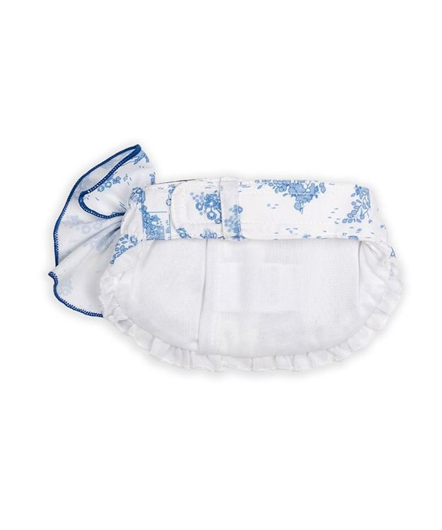 PET PARADISE ペットパラダイス クールバンダナ 《 トワルドジュイ》 中型犬 ホワイト×ブルー