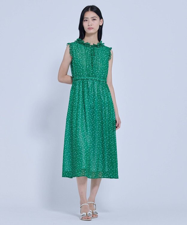 TOCCA 【WEB限定カラーあり】SWINGING CHERRY ドレス グリーン系5