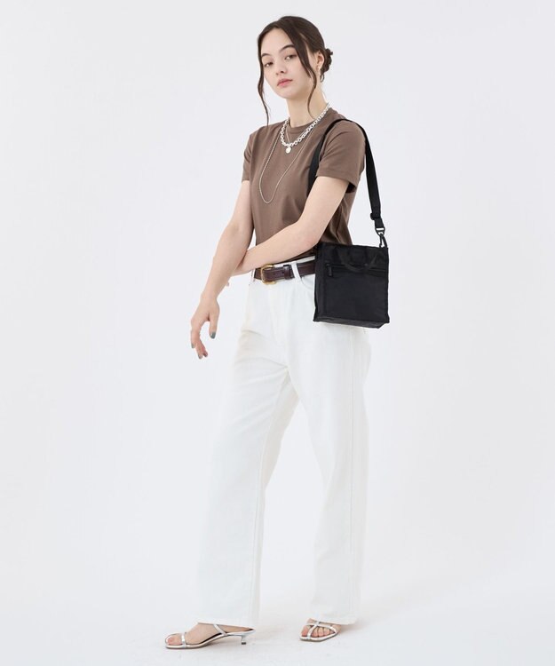 LeSportsac MINI N/S TOTE 【日本限定】リサイクルドブラックJP リサイクルドブラックJP