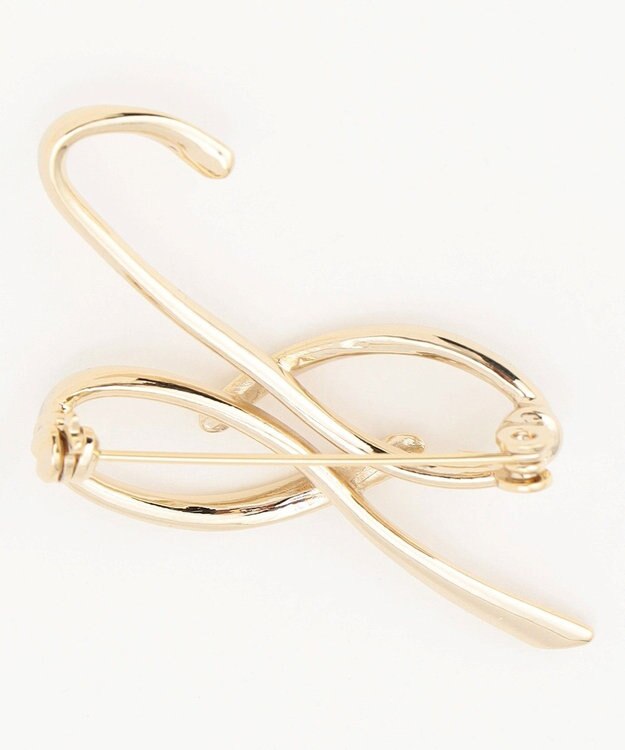 J.PRESS LADIES 【WEB限定】JPライン ブローチ 【WEB限定】ゴールド系