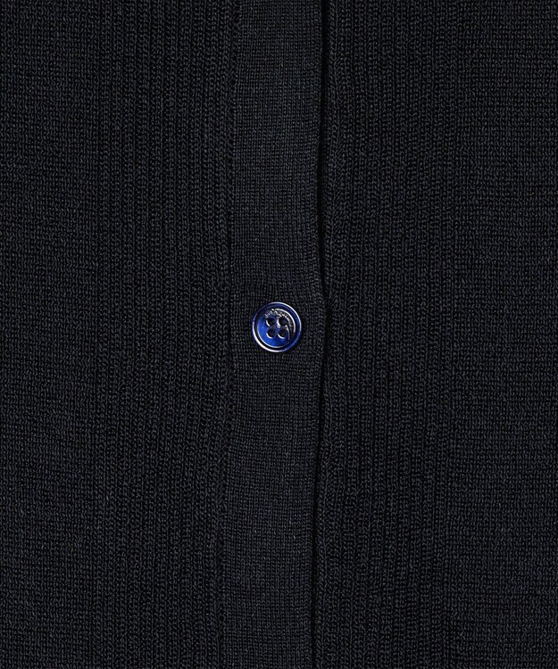 JOSEPH クリスピーレーヨン　ロングスリーブカーディガン Navy