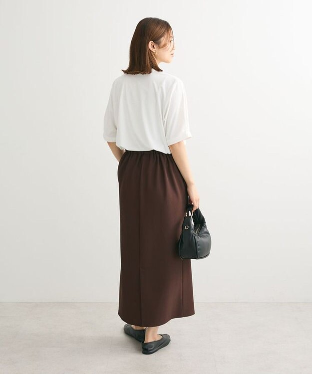 Green Parks ２ｗａｙ　５分袖ブラウソー Off White