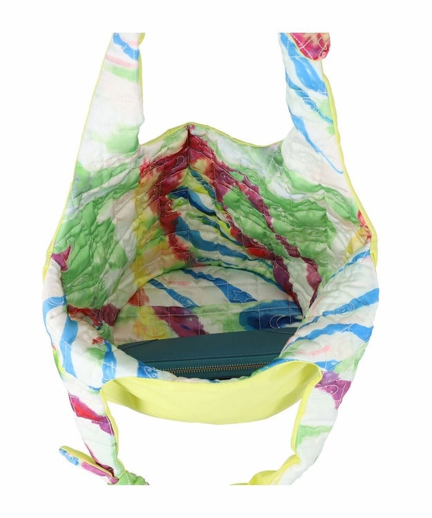 tsumori chisato CARRY Yama Kumo ハンドバッグ トートバッグ リバーシブル イエロー