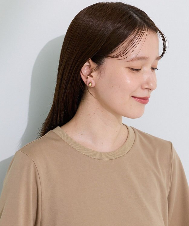 Green Parks 裾ドッキングプルオーバー Beige