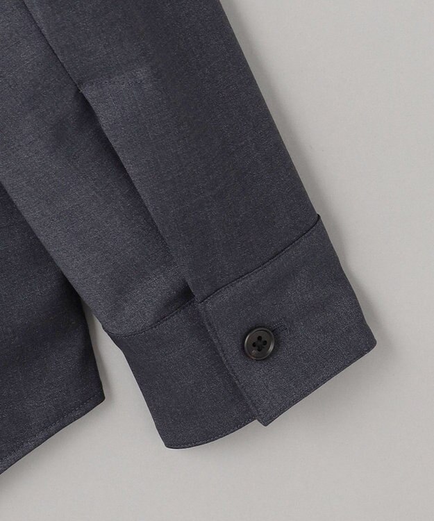 GOTAIRIKU カジュアルセットアップ対応【洗える/ストレッチ】YUNSA シャツアウター グレー系