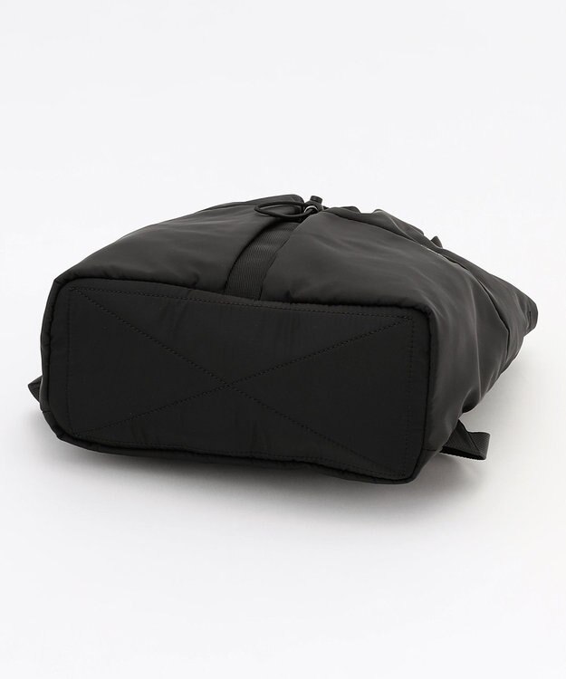 Y'SACCS ドローストリング コンビカラーリュックサック ブラック