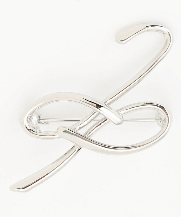 J.PRESS LADIES 【WEB限定】JPライン ブローチ 【WEB限定】シルバー系