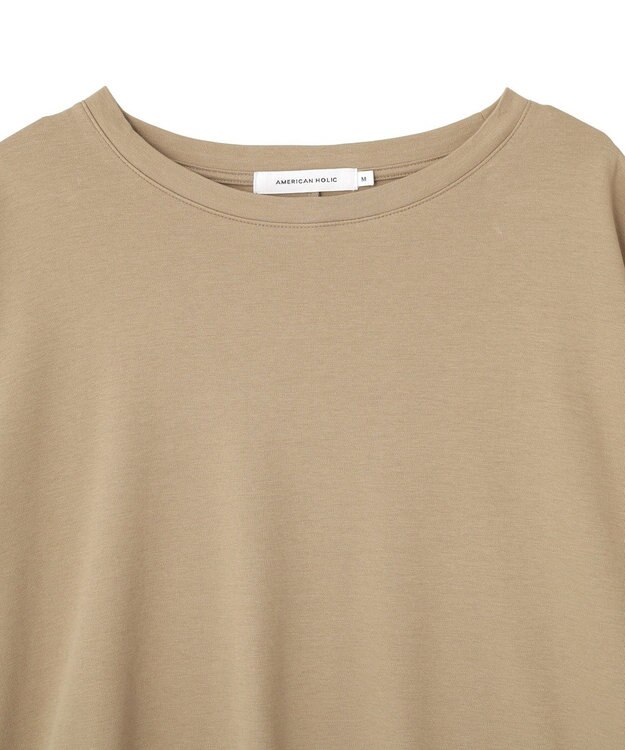 AMERICAN HOLIC 異素材コクーンプルオーバー Mocha