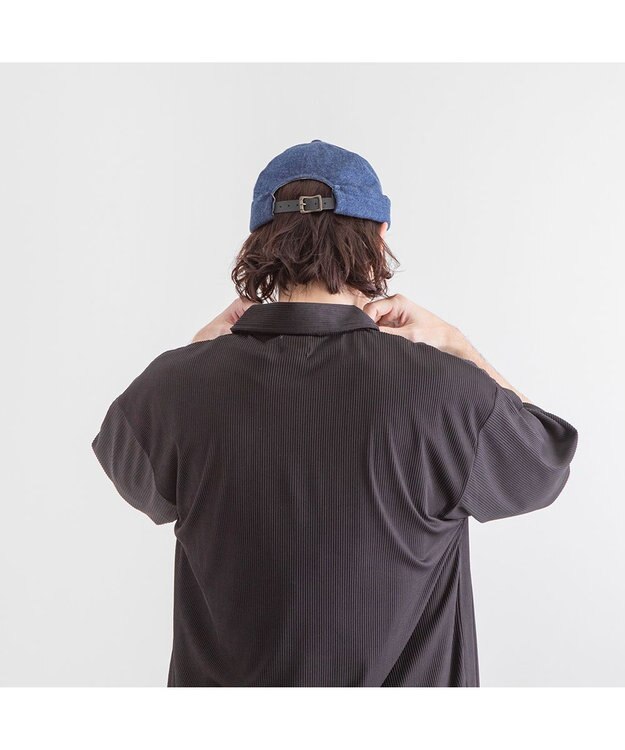 林八百吉商店 un chapeau  フィッシャーマンキャップ ネイビー