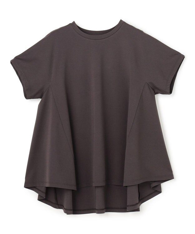 UNFILO 【一部店舗限定カラー】BEAUTY FORM-T フレアTシャツ チャコール