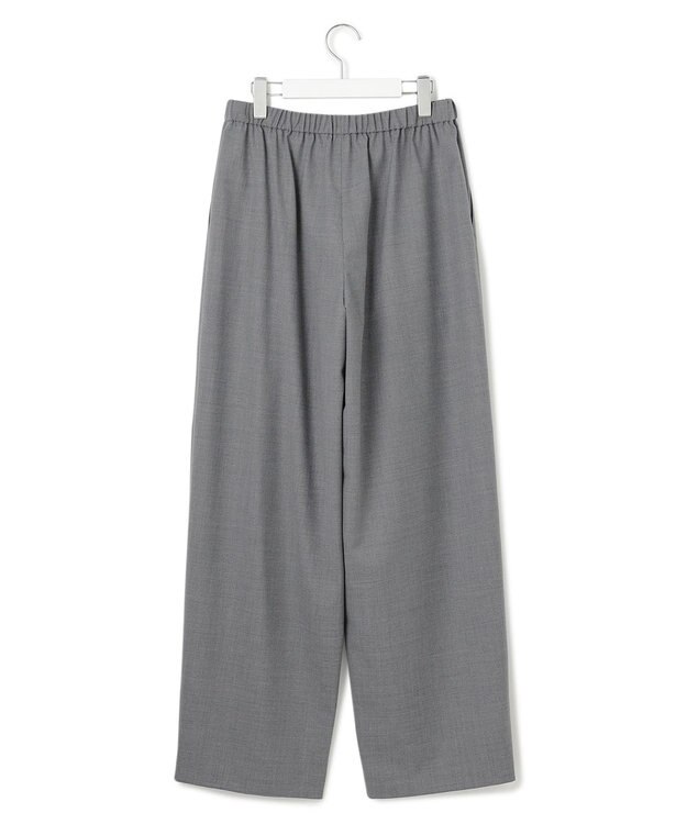 23区 S ナチュラルストレッチサキソニー バレル パンツ グレー系