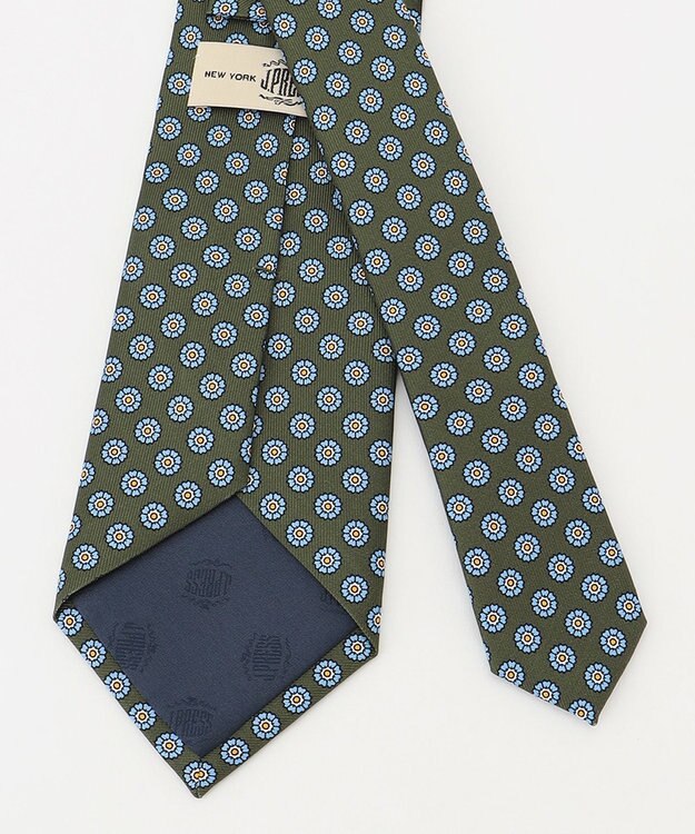 J.PRESS MEN 【ADAMLEY】花小紋ネクタイ カーキ系8