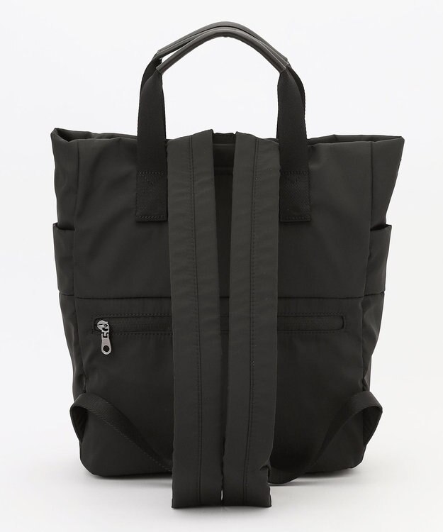 Y'SACCS ドローストリング コンビカラーリュックサック ブラック