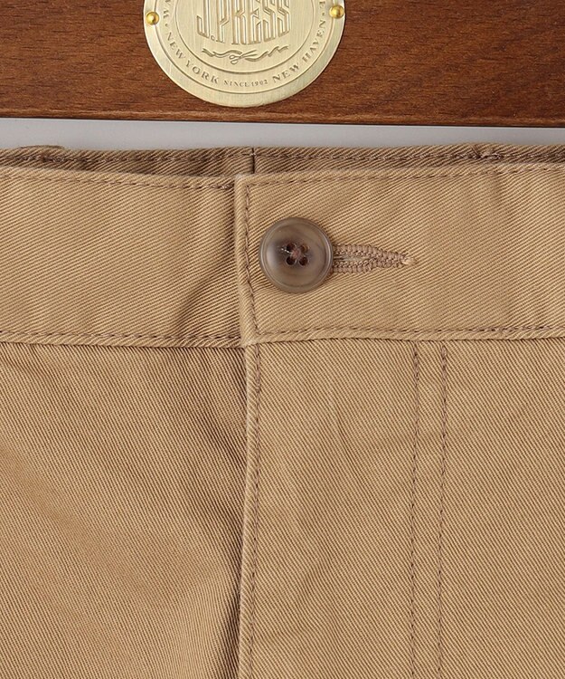 J.PRESS MEN 【定番】チノストレッチパンツ ベージュ系