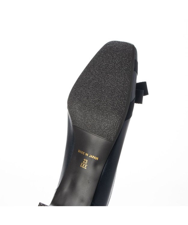 Riz raffinee <Riz raffinee>【3E】グログランリボンパンプス ネイビービー