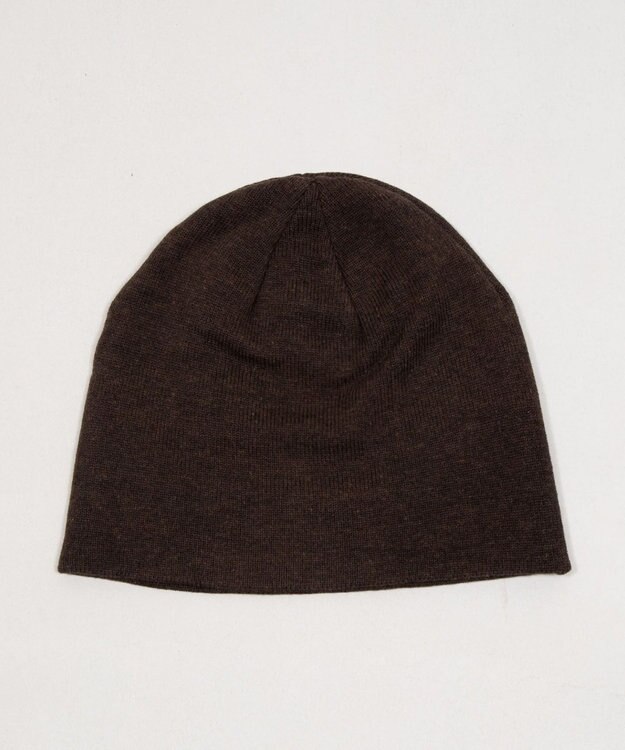 WEGO ロゴ刺繍スタッズビーニー ブラウン