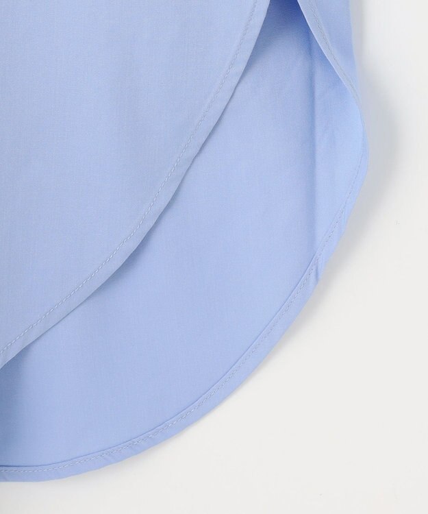 ANY 【UVカット/抗菌防臭/速乾】エニィファンクション　カシュクールシャツ ライトブルー