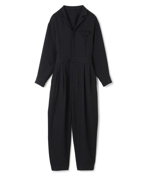 uncrave プレーンスーツ オールインワン（uncrave WHITE） ブラック