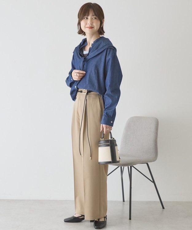 AMERICAN HOLIC スカーフセットデニムシャツ One Wash