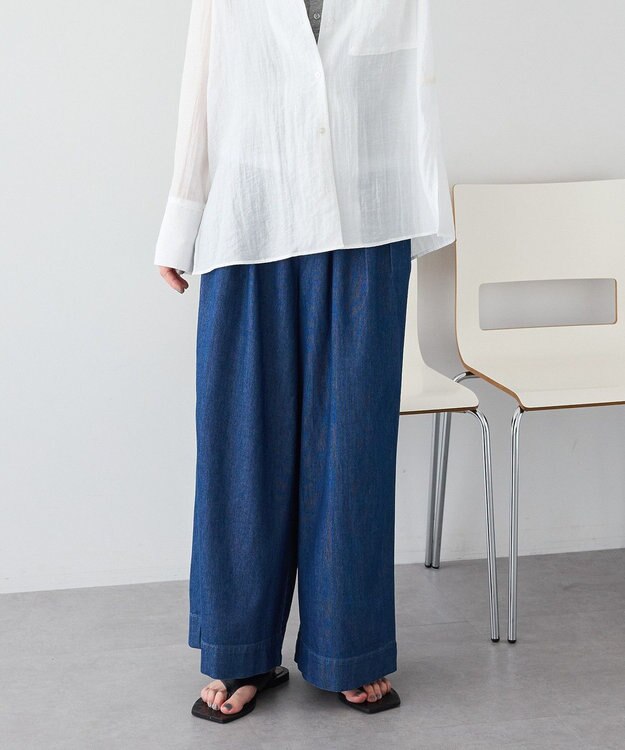 CRAFT STANDARD BOUTIQUE 3タックデニムパンツ Indigo