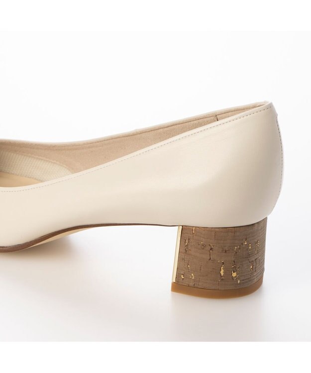 Riz raffinee <Riz raffinee>スクエアトゥプレーンパンプス アイボリー