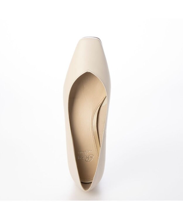 Riz raffinee <Riz raffinee>スクエアトゥプレーンパンプス アイボリー