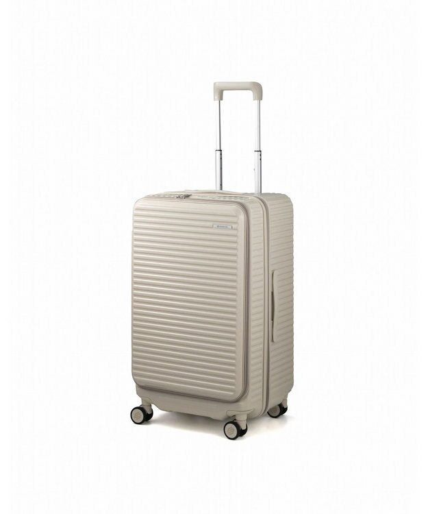 ACE BAGS & LUGGAGE EDGELINK クルーズボックス グリント スーツケース 74／85L フロントオープン 09146 エッジリンク アイボリー