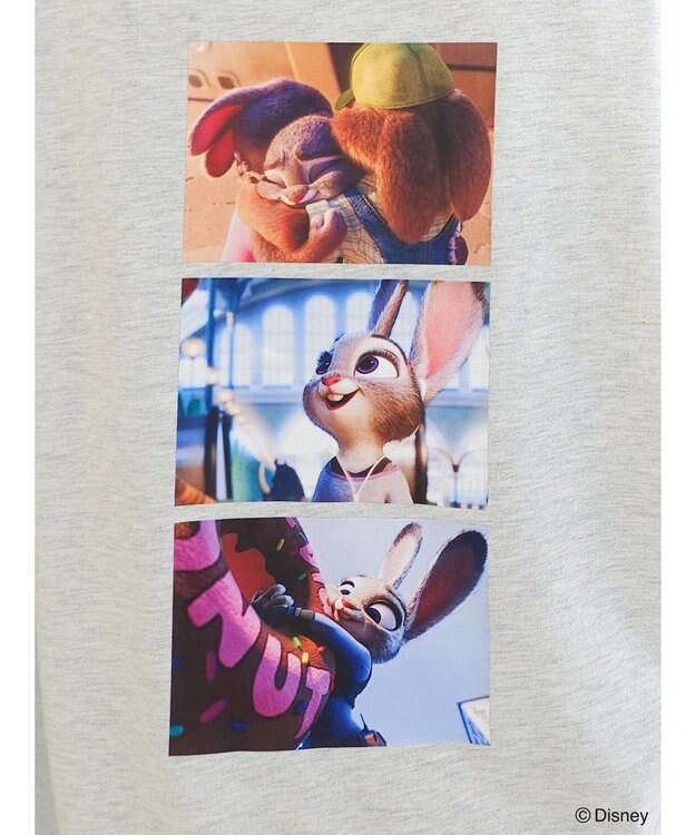 Green Parks ズートピア／バックフォトプリントＴＥＥ Oatmeal