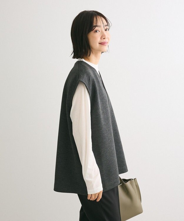 Green Parks ＳＥＴ２点　ダンボールベスト＋インナー Dark Gray Mixture