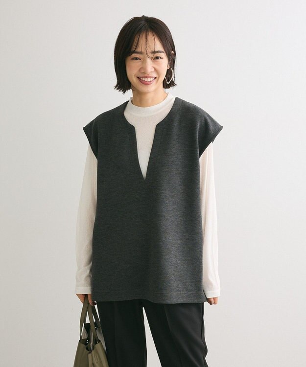 Green Parks ＳＥＴ２点　ダンボールベスト＋インナー Dark Gray Mixture