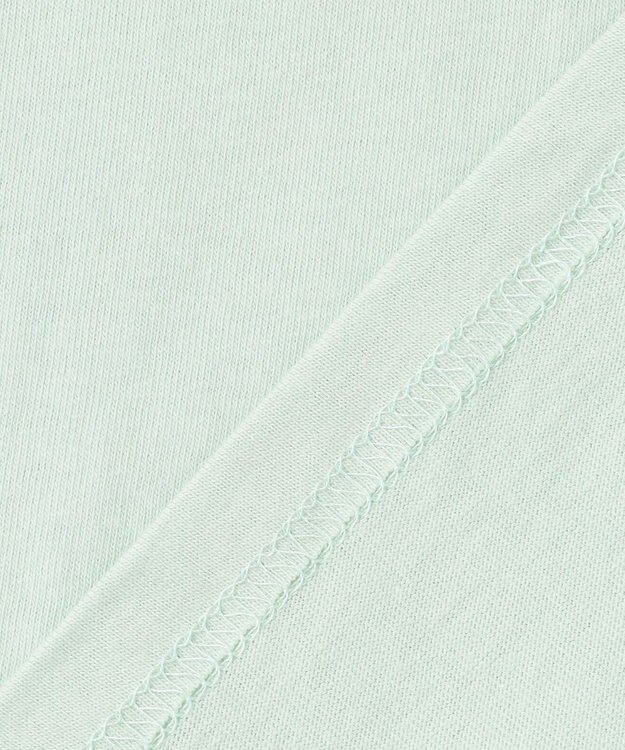 ANY KIDS アニマル×フルーツ 長袖 Tシャツ ライム×ネコ