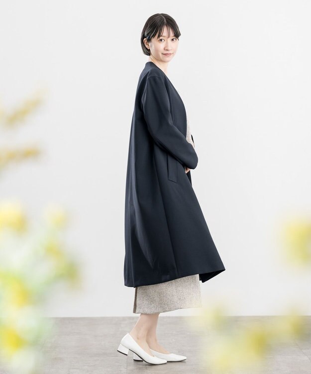 ONWARD Reuse Park 【23区】コート春夏 ネイビー