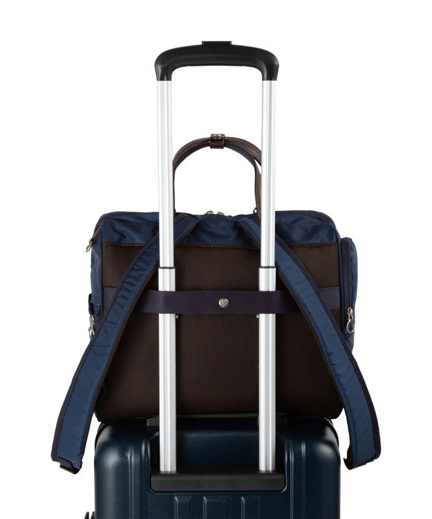 ACE BAGS & LUGGAGE kanana project PJ3-e リュックサック 横 A4 13.3インチPC収納 68822 カナナ ネイビー
