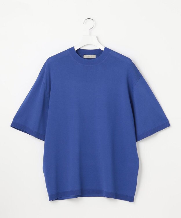 UNFILO MENS 【抗菌防臭】イージーケア ライトニットT [23年春夏商品] ブルー