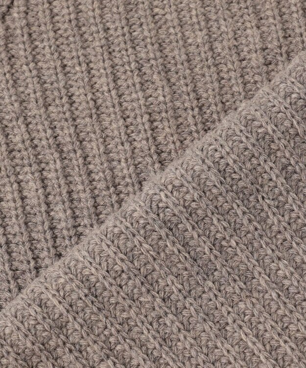 uncrave チャンキーニット カーディガン カーキグレー