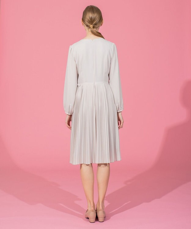 TOCCA 【洗える！】SYMPHONY ドレス ベージュ系