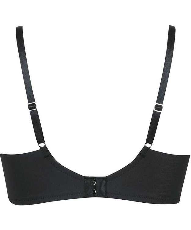 WACOAL ブラジャー サイズや体型特徴に合わせた設計 背中に段差がつきにくい アウターにひびきにくい レディース BXC410 /ワコール ブラック