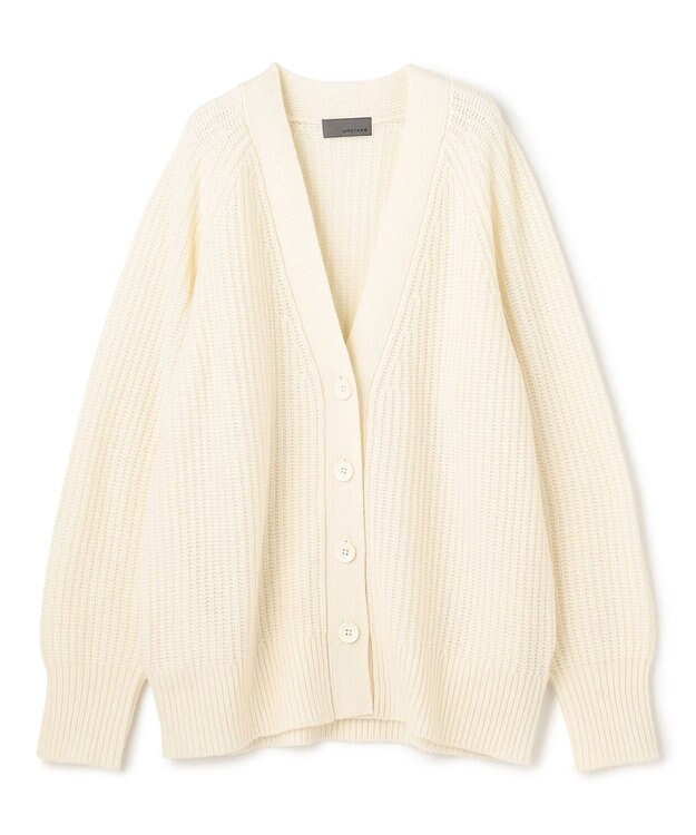 uncrave チャンキーニット カーディガン オフ