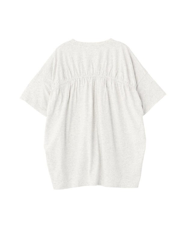 AMERICAN HOLIC バックギャザーコクーンカットプルオーバー Light Gray Mixture