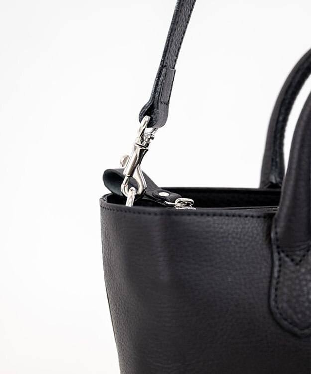 YUSHI EPICE-2WAY HANDBAG ハンドバッグ ショルダーバッグ 2WAY ブラック