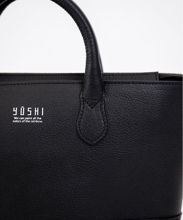 YUSHI EPICE-2WAY HANDBAG ハンドバッグ ショルダーバッグ 2WAY ブラック